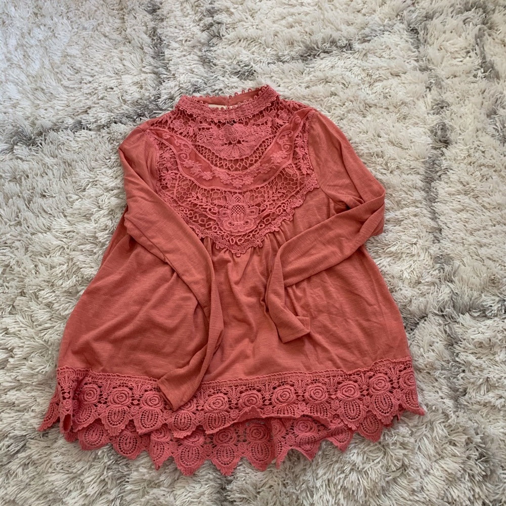 Pink blouse